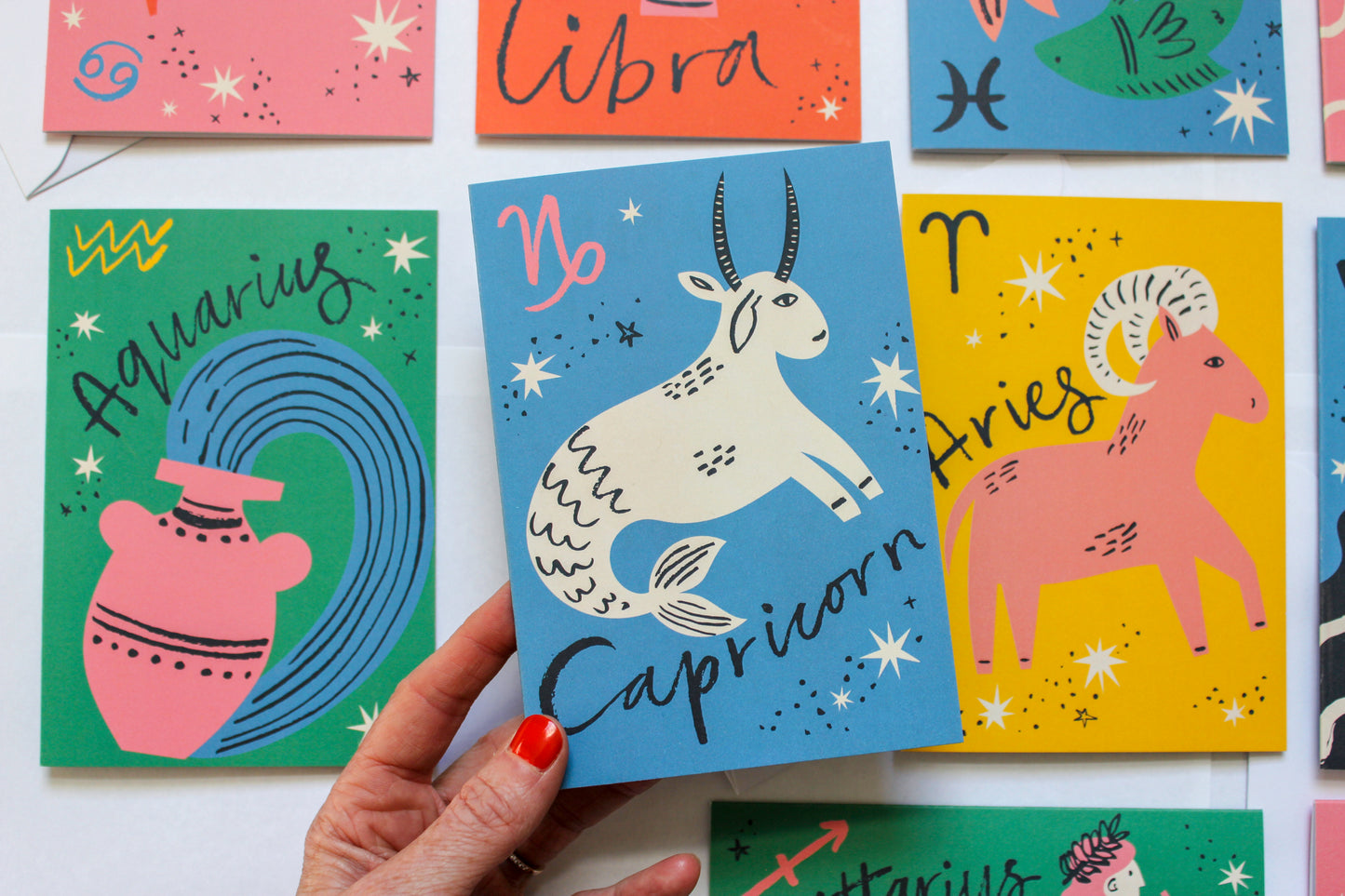 Capricorn Horoscope, Birthday, Greeting Card