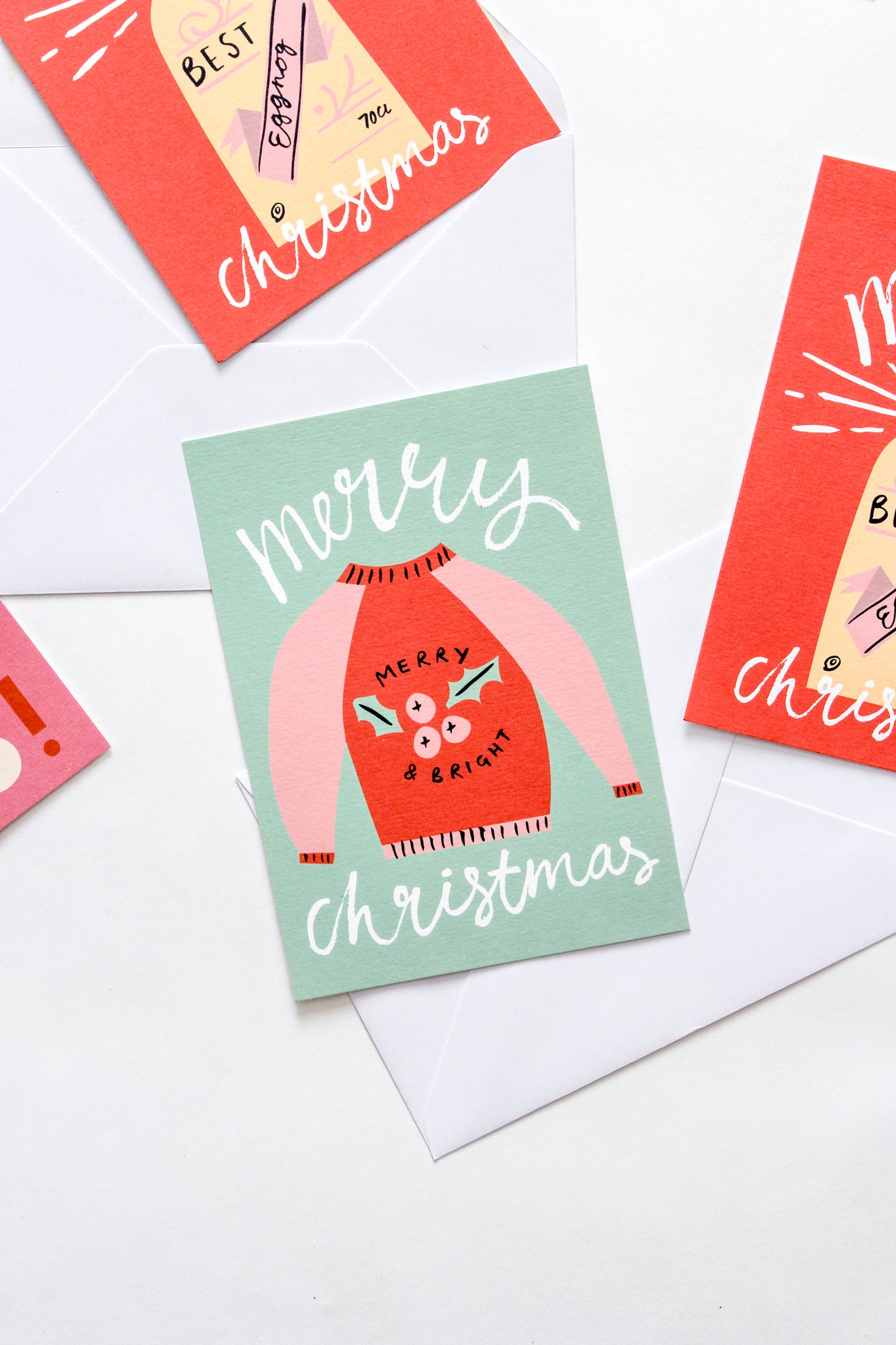 Christmas Jumper, Kitsch, Greeting Card