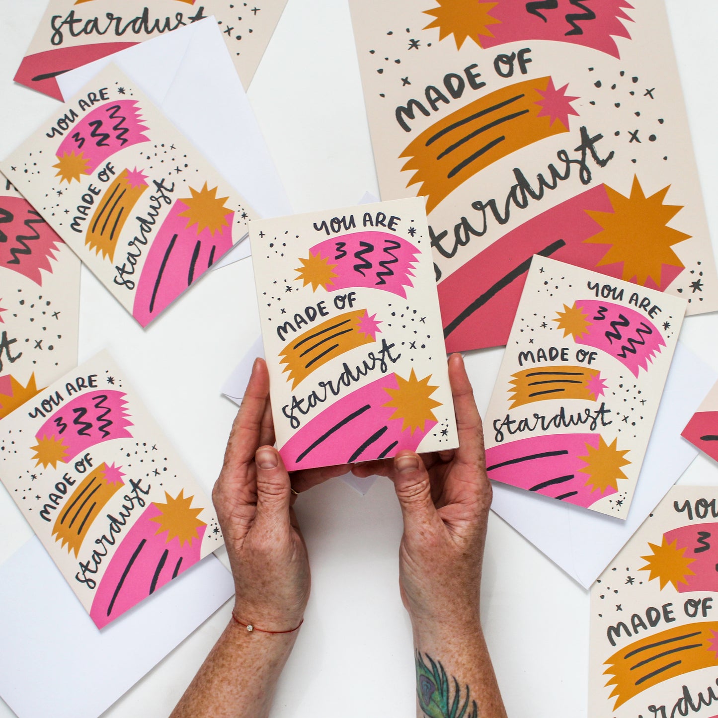 You Are Made Of Stardust, Greeting Card
