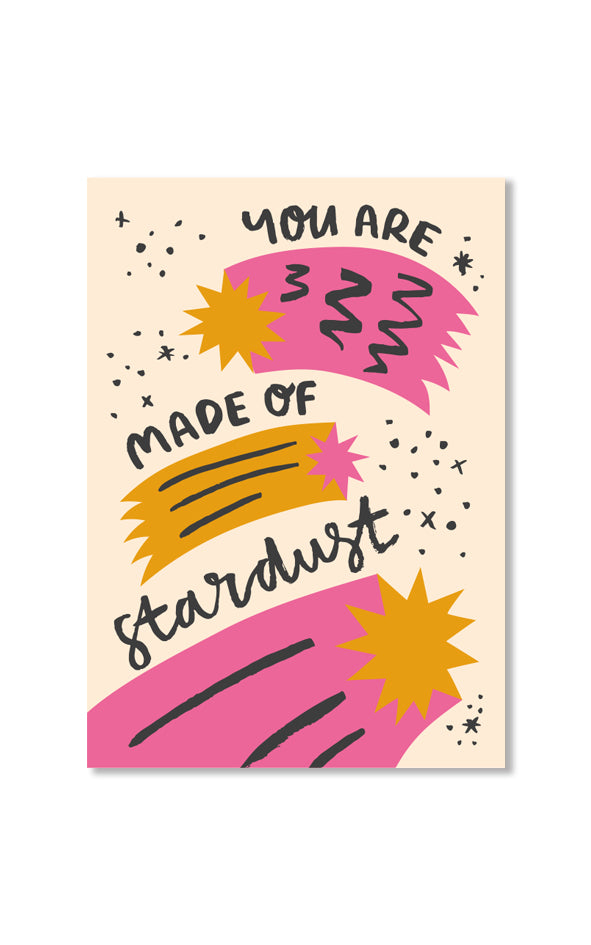 You Are Made of Stardust, Kid's, Children's, Art Print