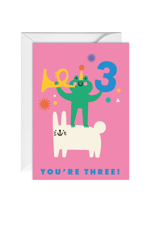 Third Birthday, 3rd Birthday Card