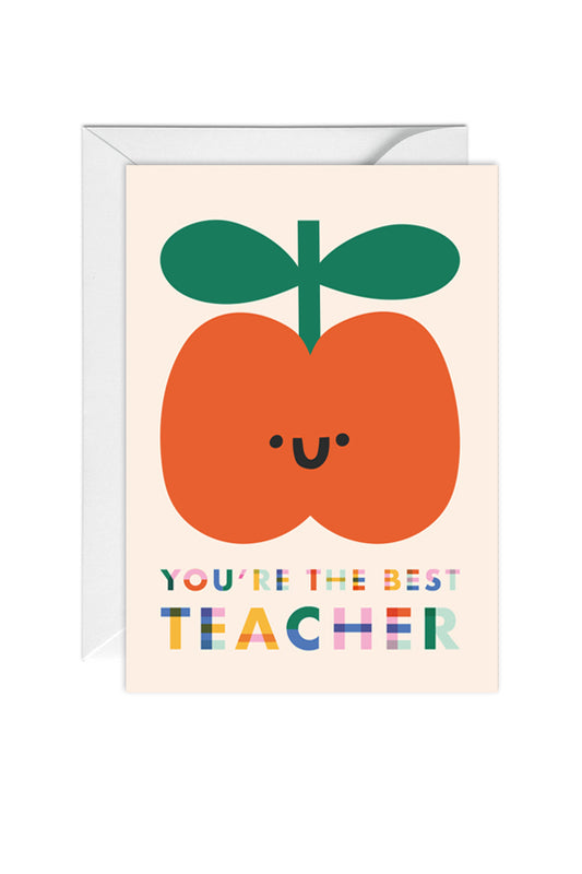 You're The Best Teacher Card