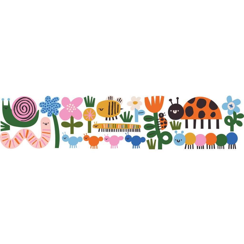 Bug Hunt, Children's Room, Nursery Wall Stickers, Decals
