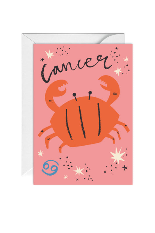 Cancer, Horoscope, Birthday Card