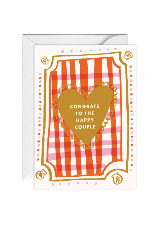 Congrats to the Happy Couple, Wedding, Congratulations, Greeting Card