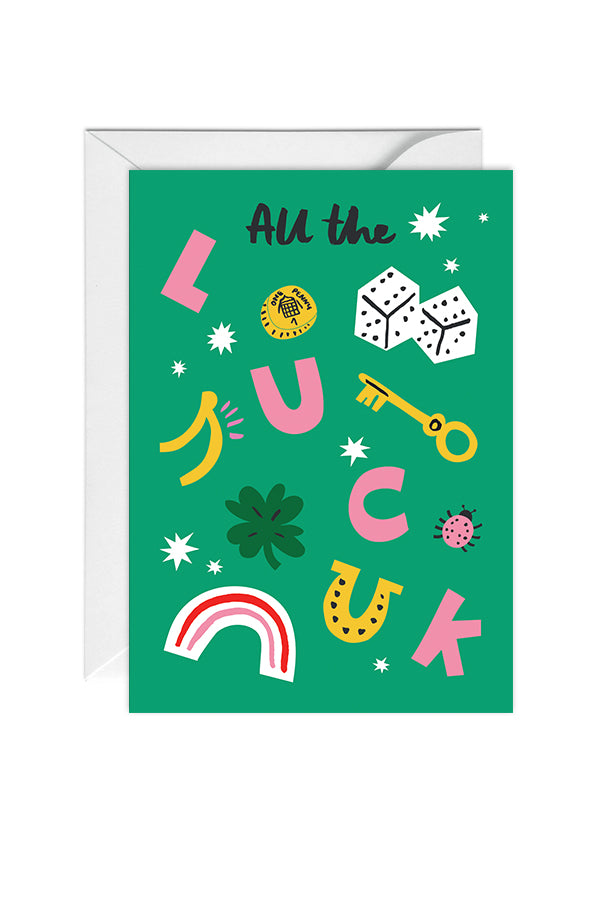 All the Luck, Greeting Card
