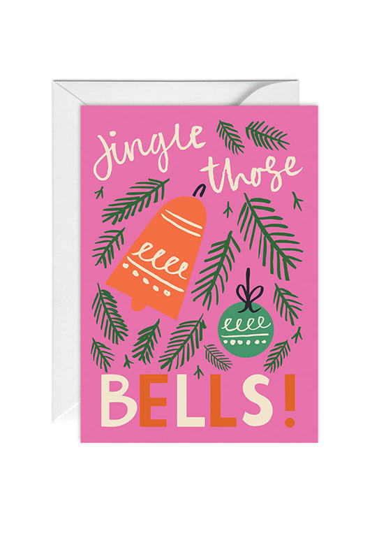 Jingle those Bells, Christmas, Greeting Card