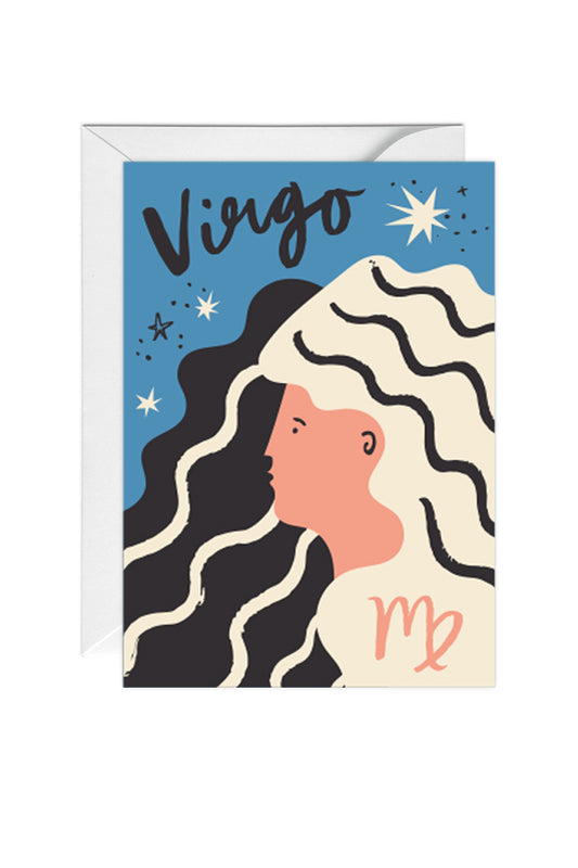 Virgo, Horoscope, Birthday Card