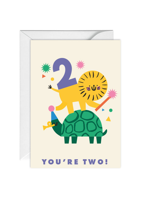 Second Birthday, 2nd Birthday Card
