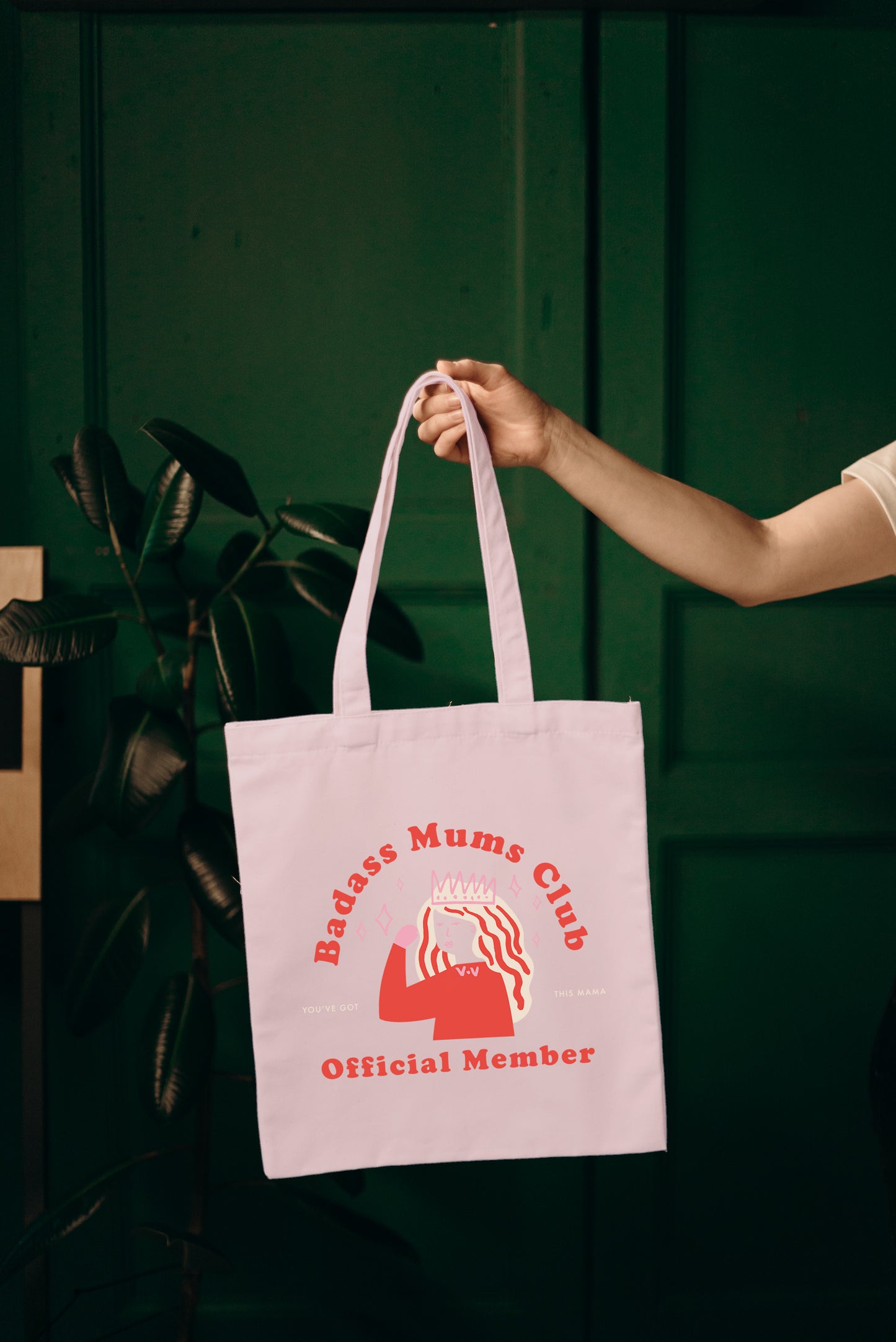 Badass Mums Club! Mother's Day Tote Bag